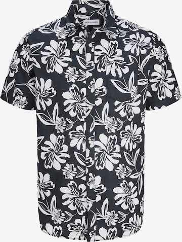 Chemise JACK & JONES en noir : devant