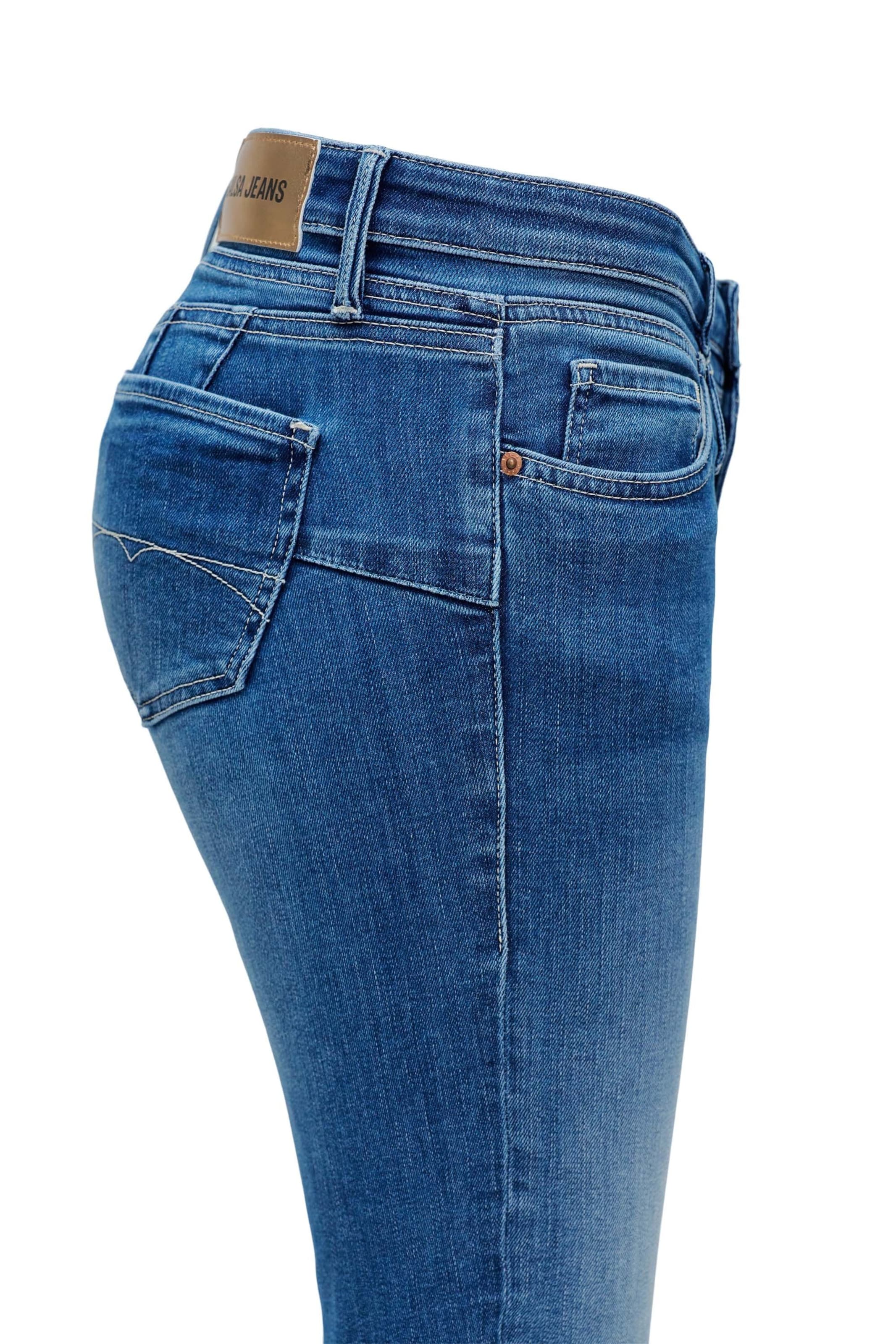 Salsa Jeans Skinny Jeans 'Wonder' in Blauw