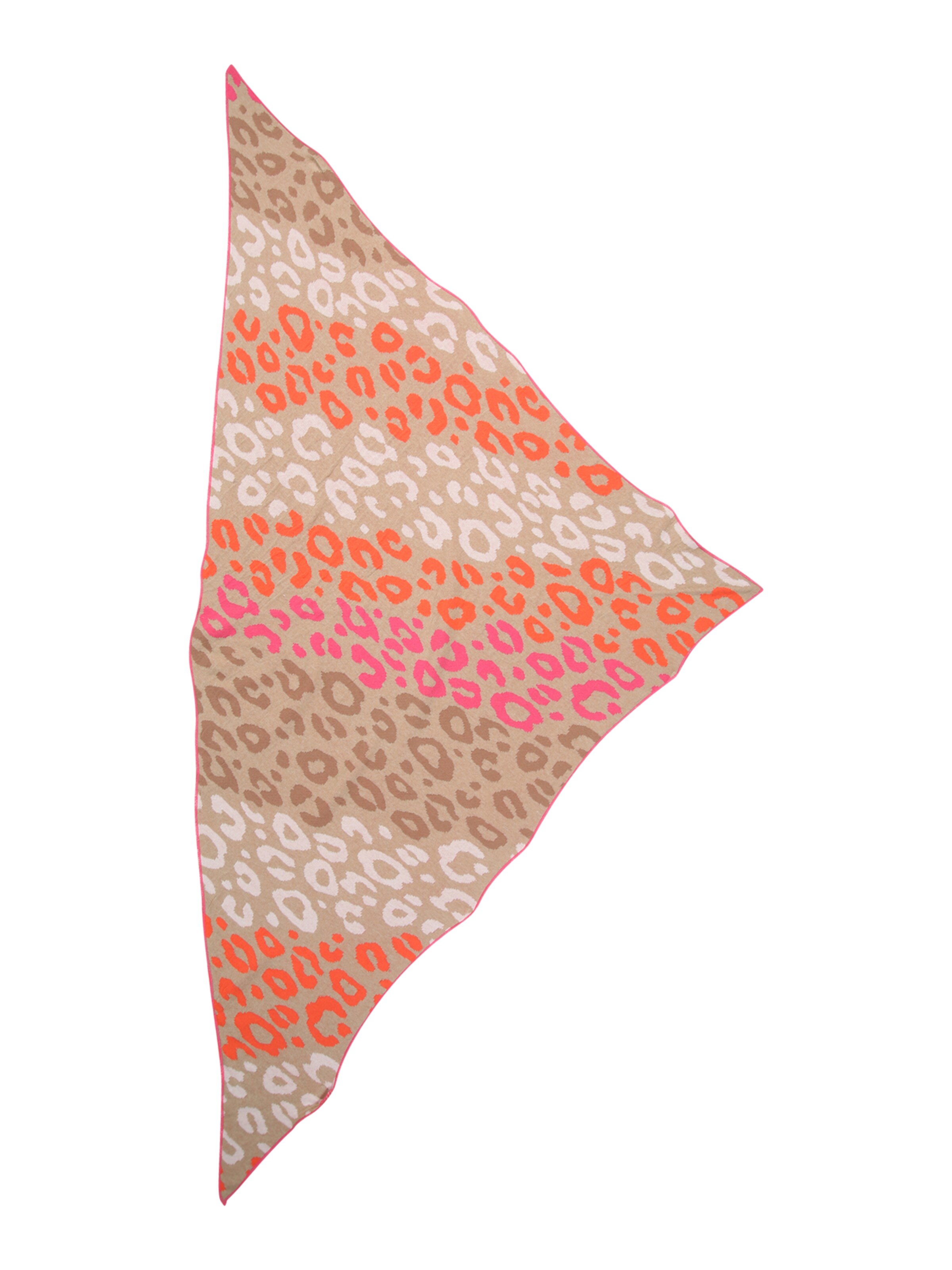 Zwillingsherz Shawl in Beige