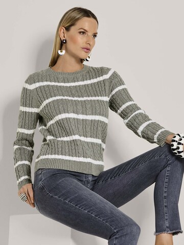 Pull-over MADELEINE en gris : devant