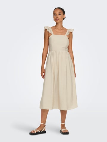 ONLY Dress 'DEBRA' in Beige