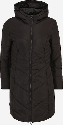 Only Petite Between-seasons coat 'ELLA' in Black: front