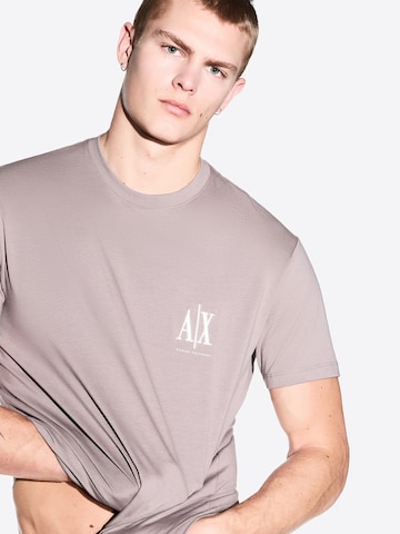 T-Shirt ARMANI EXCHANGE en beige