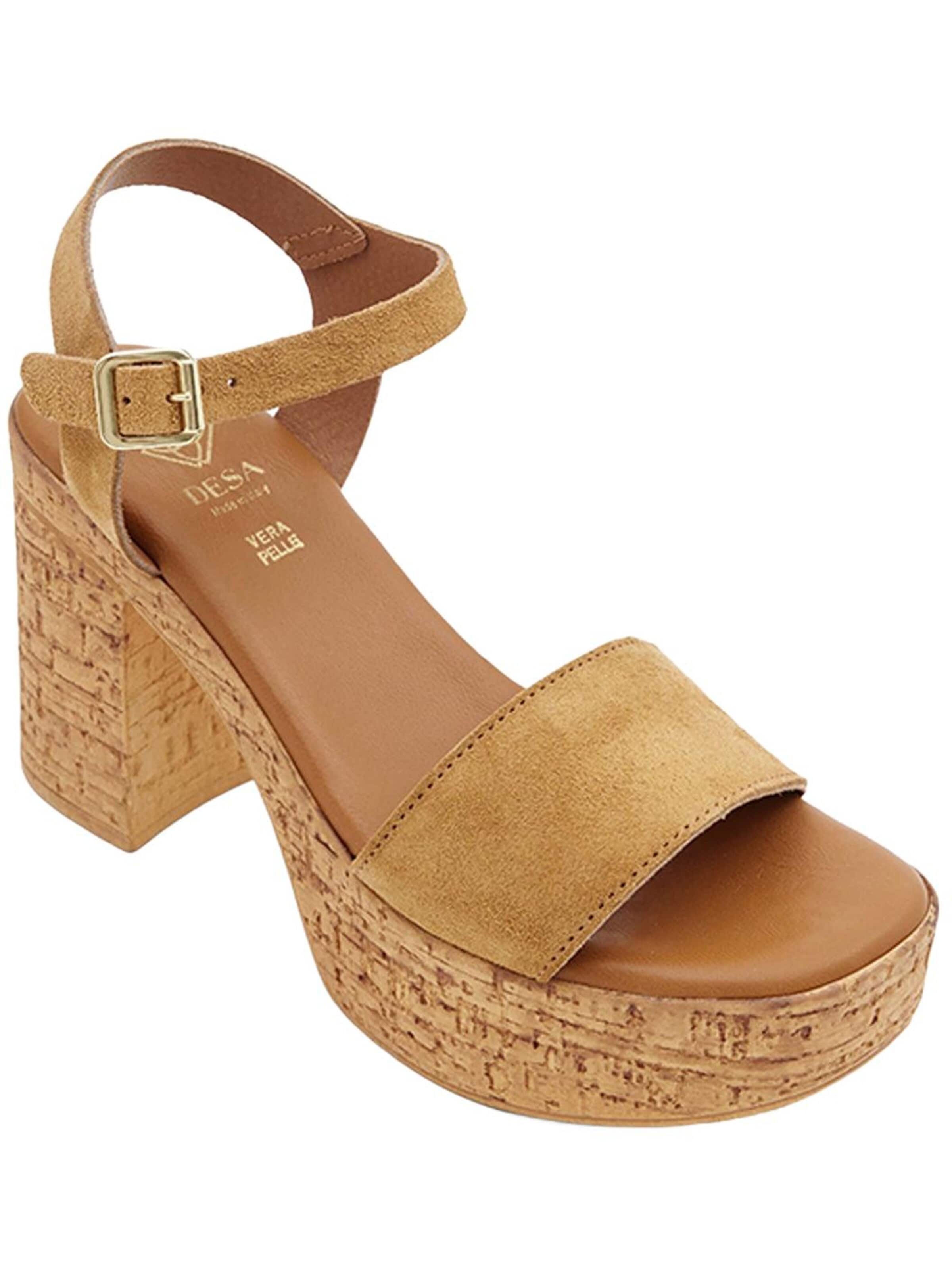 Desa Sandal 'Plateau-Sandalen' in Brown