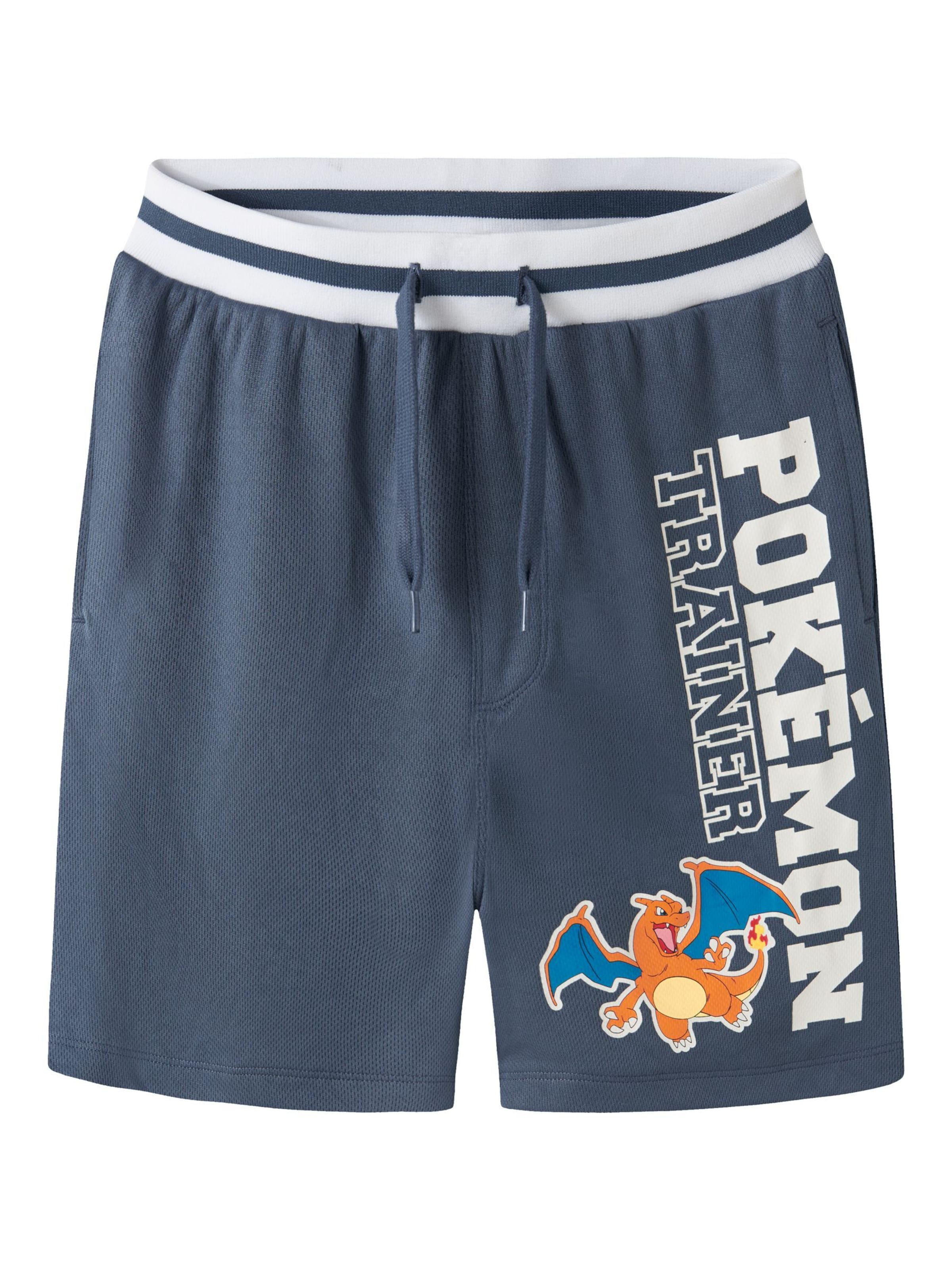 NAME IT Pants 'Pokémon' in Blue: front