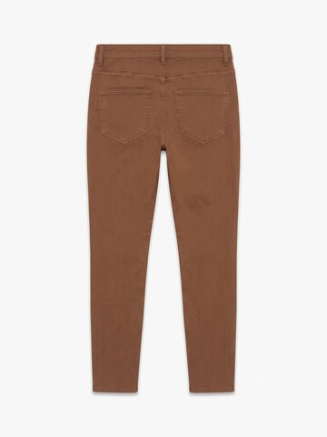 VERO MODA - Skinny Vaquero 'VMPolly' en marrón