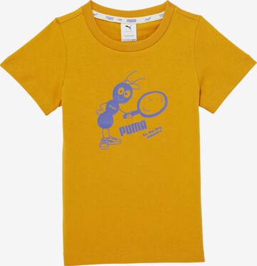 PUMA T-Shirt in Gelb: front