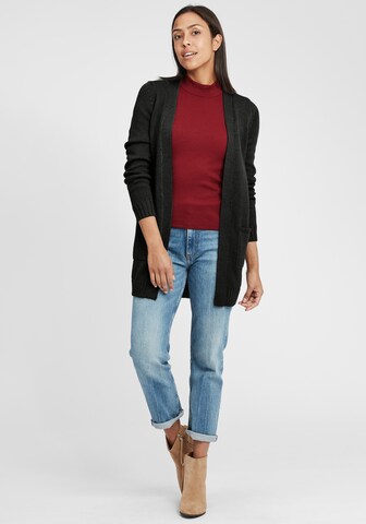 Oxmo Strickjacke 'Paula' in Schwarz