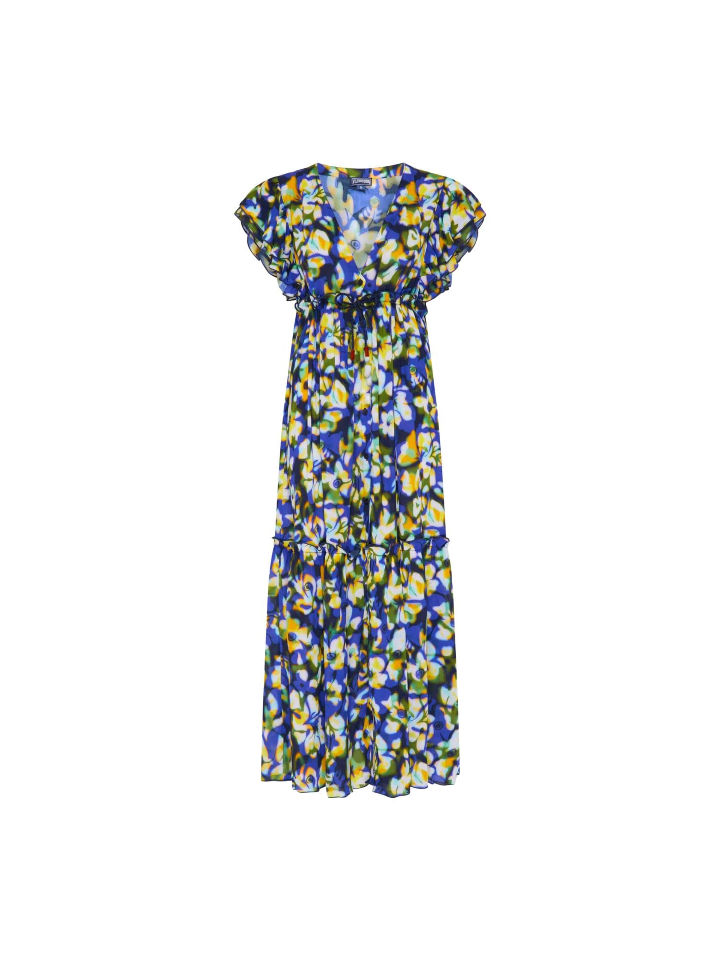 Vilebrequin Vestido de verano en 36 en azul, Vista del producto