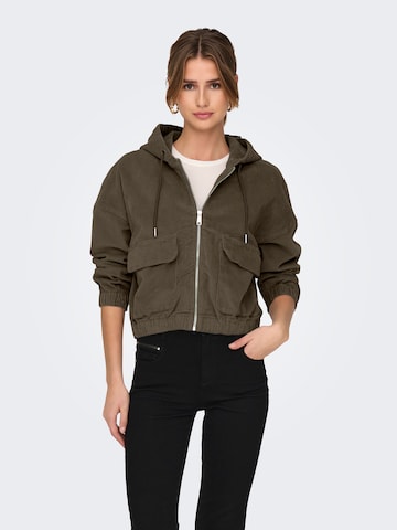 ONLY - Chaqueta de entretiempo 'ONLKenzie' en marrón: frente