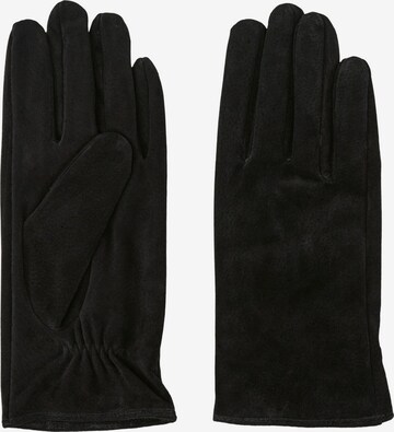 Gants 'Pccomet' PIECES en noir : devant