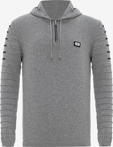 CIPO & BAXX Sweater in Grey: front