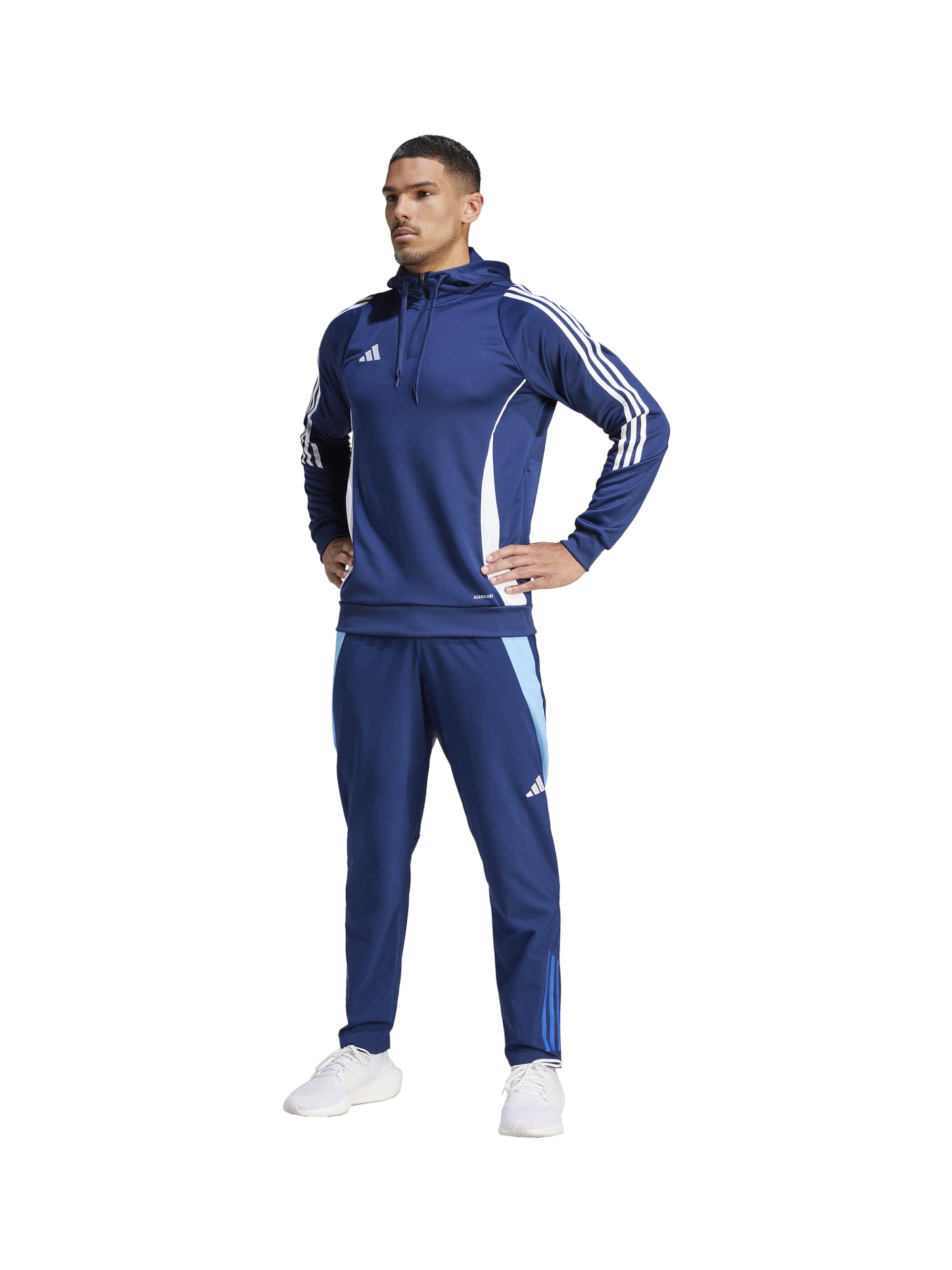 ADIDAS PERFORMANCE Sports sweatshirt 'Tiro 24' in Blue