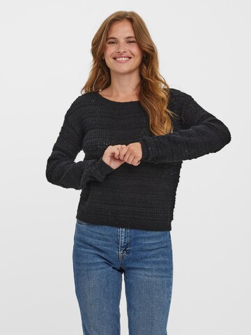 VERO MODA Pullover in Schwarz: Vorderseite