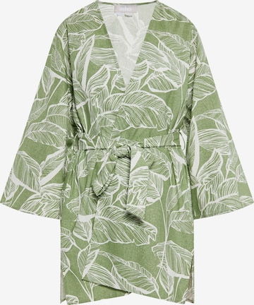 Usha Kimono in Groen: voorkant