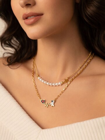 BS Schmuckdesign Necklace 'LoveSky' in Gold