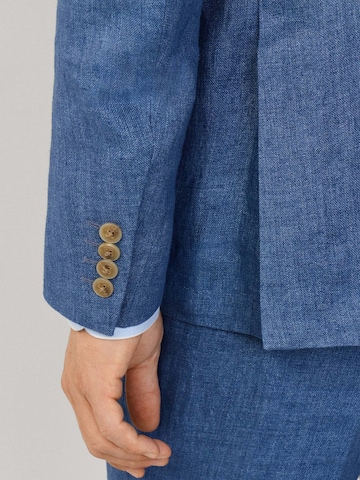 Hackett London Regular fit Blazer 'DELAVE HOPSACK' in Blue