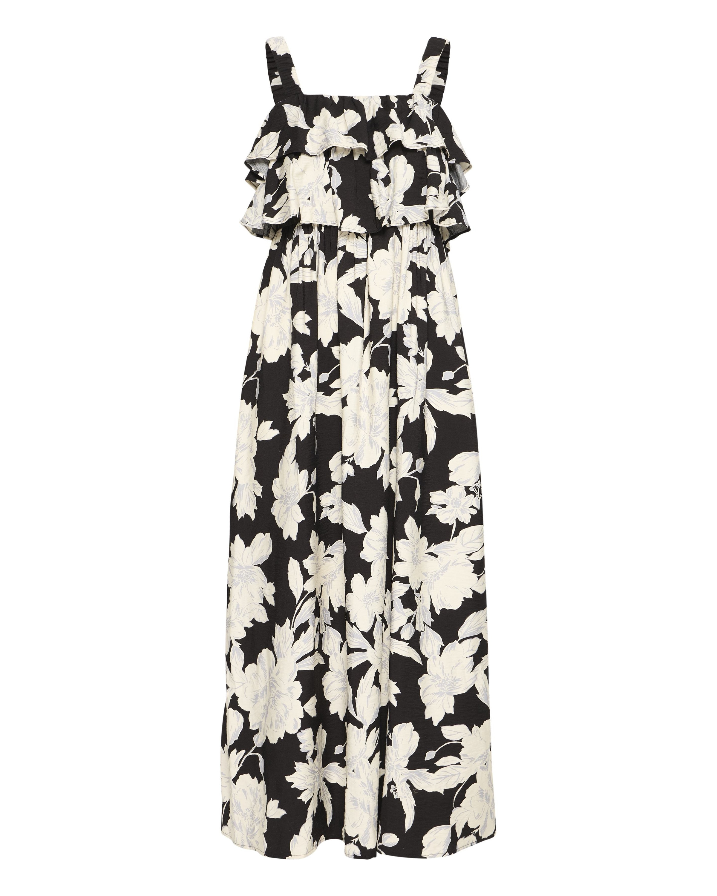 Robe d’été 'IHHEMMA' ICHI en noir : devant