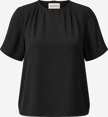 T-shirt Tatiana Zidekova en noir : devant
