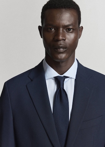 MANGO MAN Slim Fit Sakko 'Milan' in Blau
