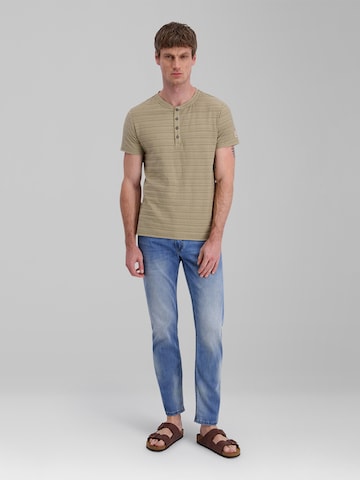 TIMEZONE T-Shirt 'Henley' in Grün
