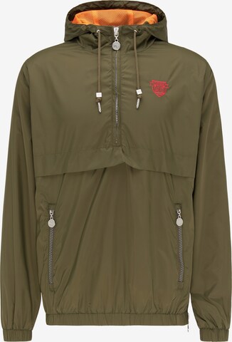 MO Between-Season Jacket in Green: front