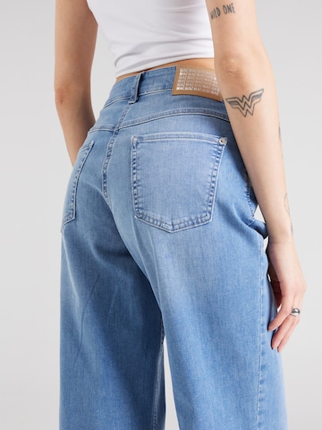 MAC Wide leg Jeans in Blauw