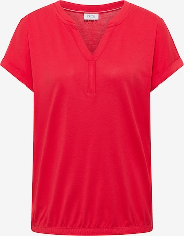 CECIL Shirt in Rot: Vorderseite