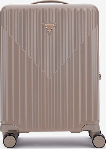 GUESS Trolley 'Centennial' in Bruin: voorkant