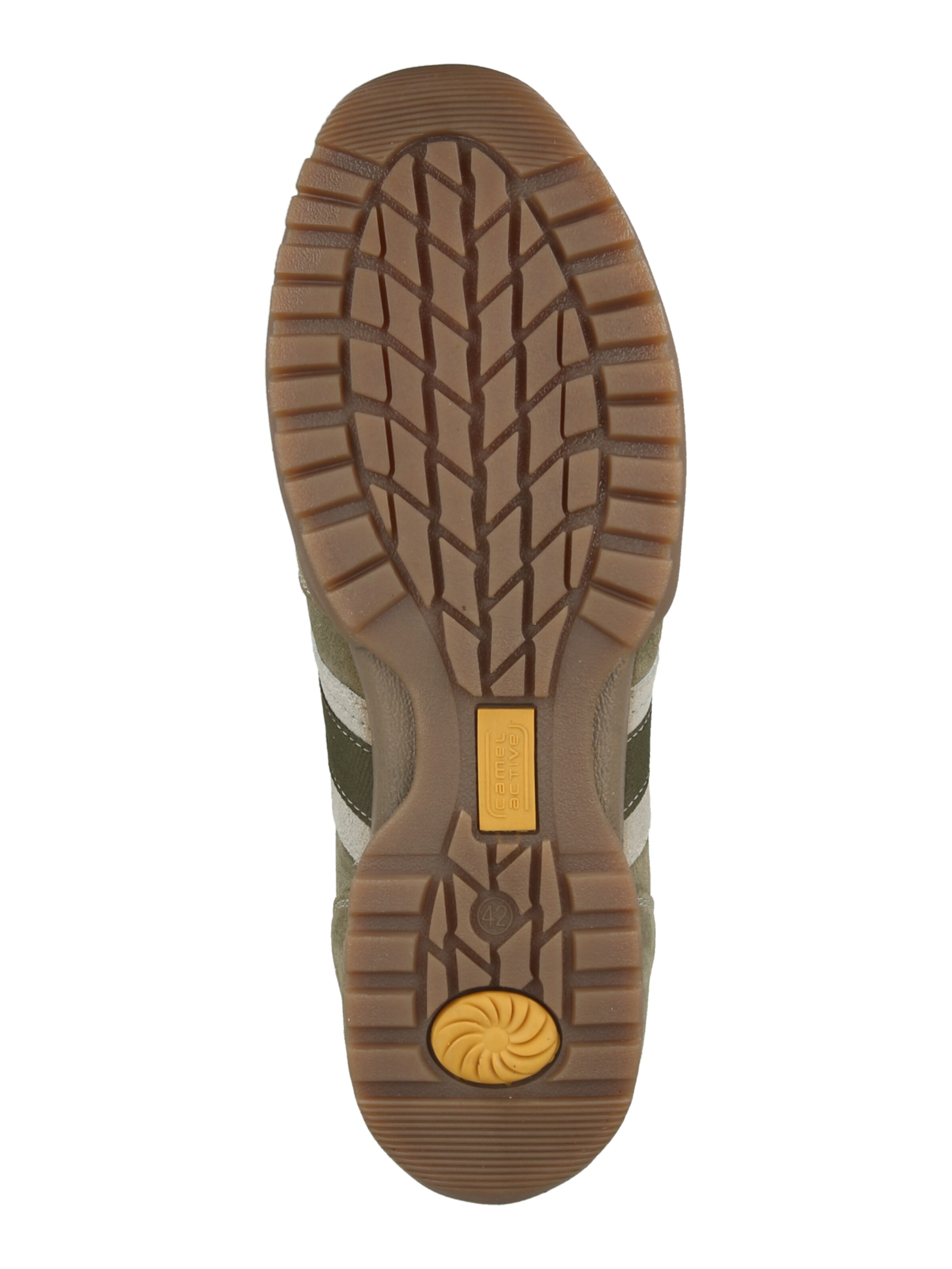 Chaussure de sport à lacets CAMEL ACTIVE en vert : en bas