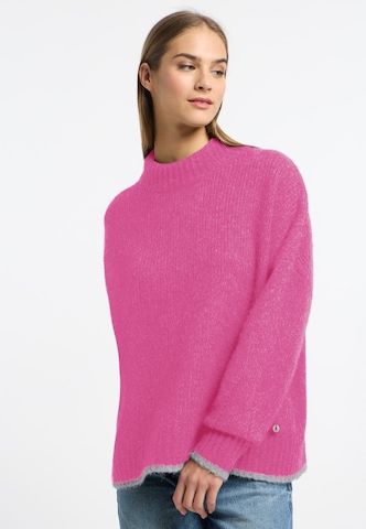 Frieda & Freddies NY Strickpullover in Pink: Vorderseite