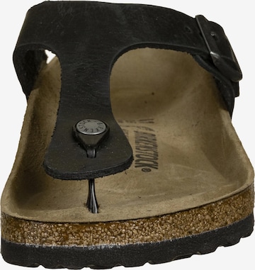 BIRKENSTOCK Žabky 'Gizeh' – černá