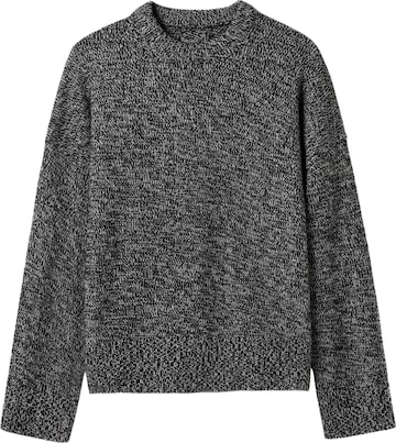Lilysilk Pullover 'Wolle und Kaschmir Oversize Pullover mit Rundhalsausschnitt' in Grau: Vorderseite