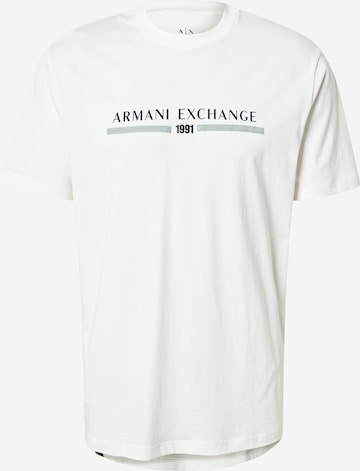 ARMANI EXCHANGE Koszulka w kolorze biały: przód