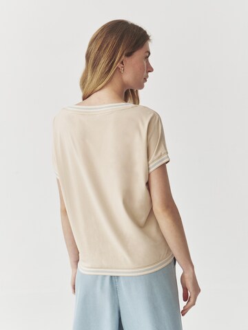 T-shirt 'KAJSA' TATUUM en beige