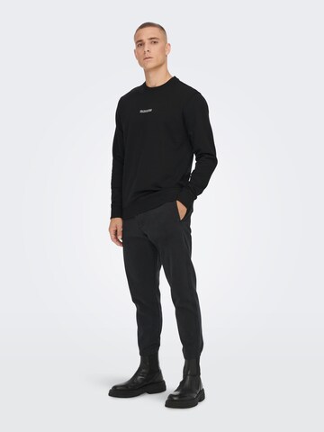 Only & Sons Regular Chino Pants 'AVI' in Black