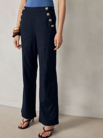 Next Wide leg Pants in Blue: front