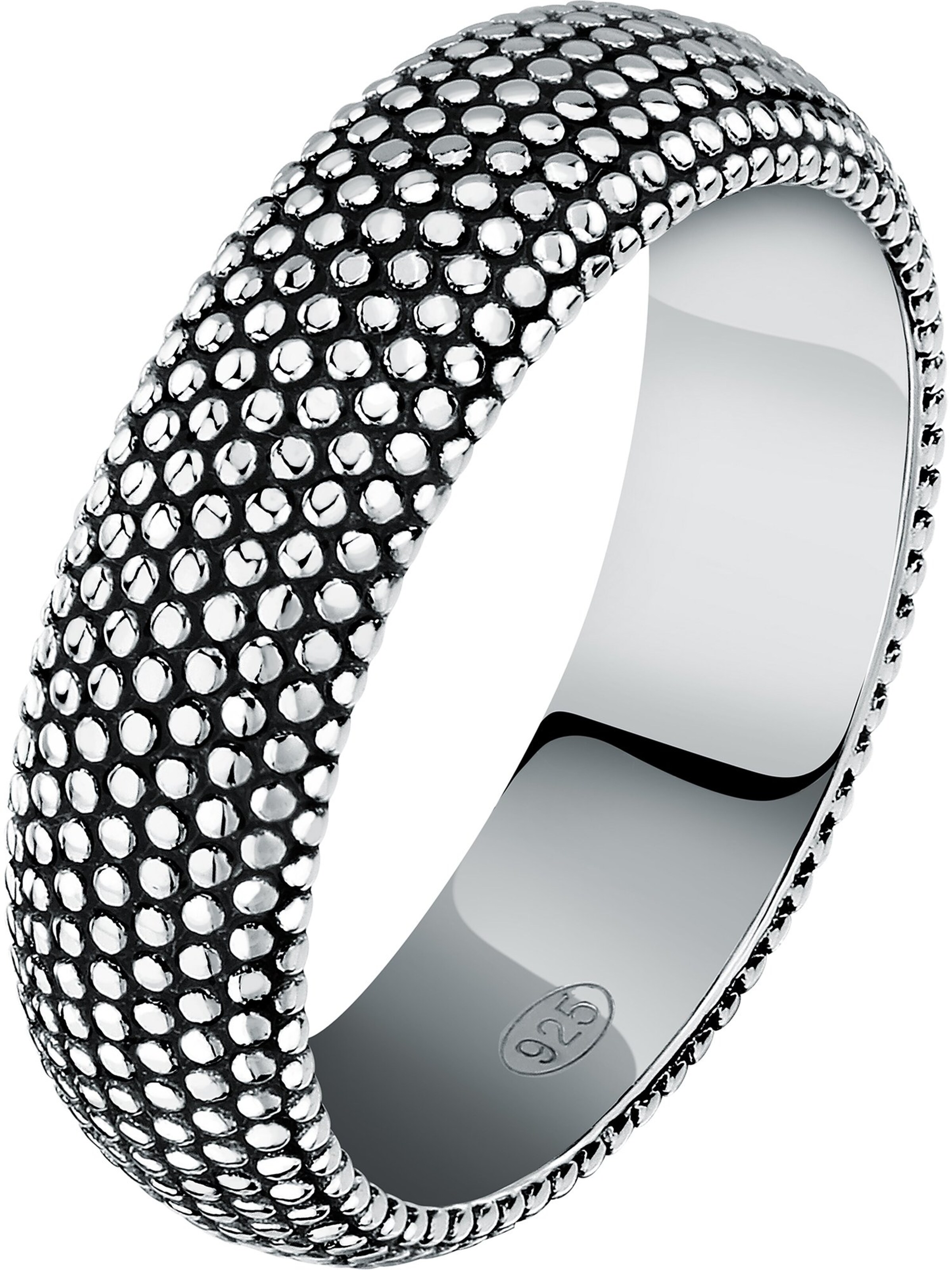 CHRIST Ring in Silver: front