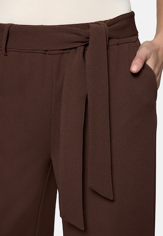 Wide Leg Pantalon zero en marron