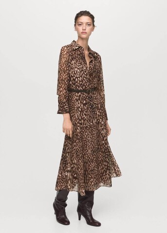 MANGO Dress 'Stefi' in Brown