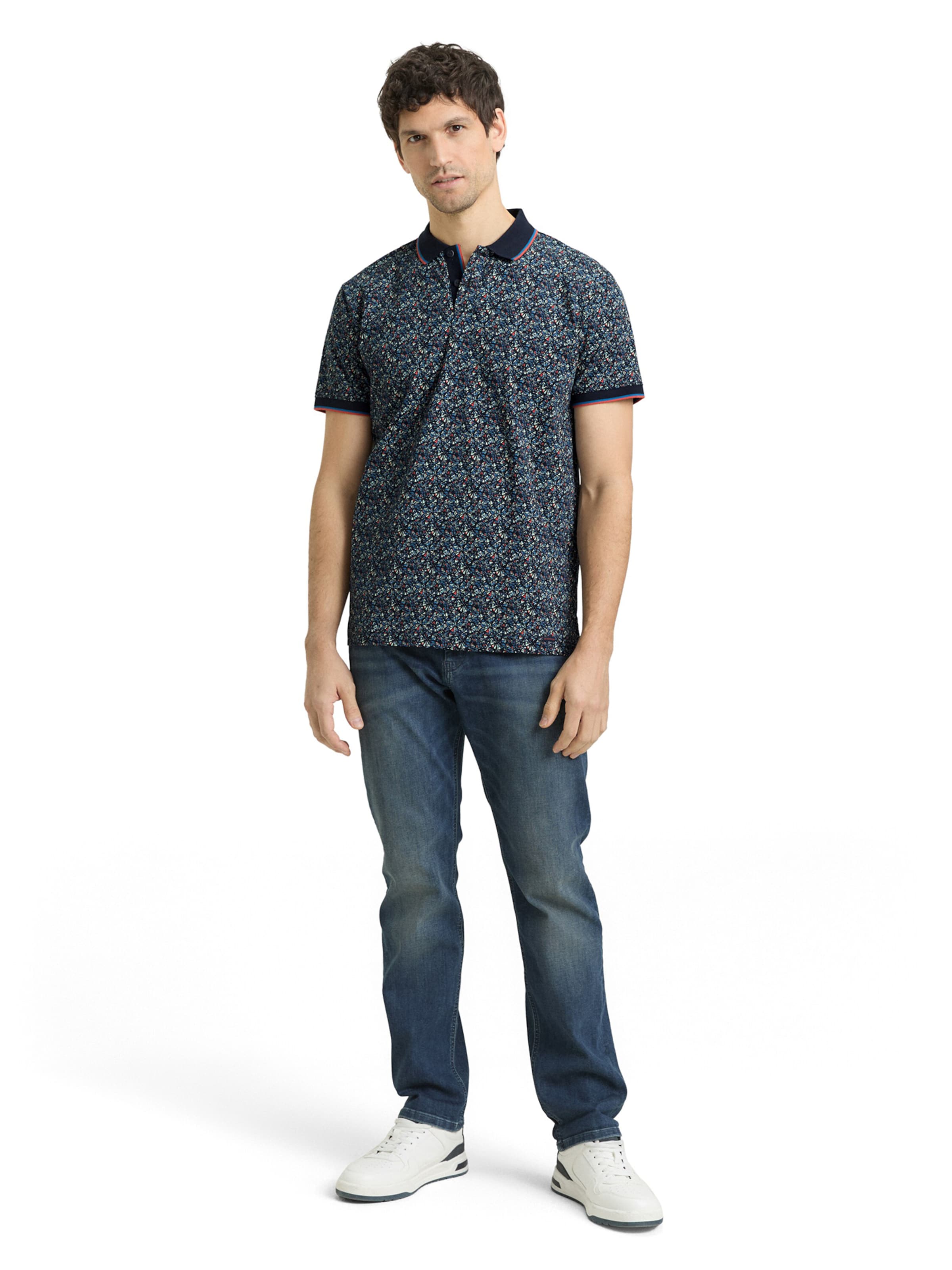 TOM TAILOR Poloshirt in Blau