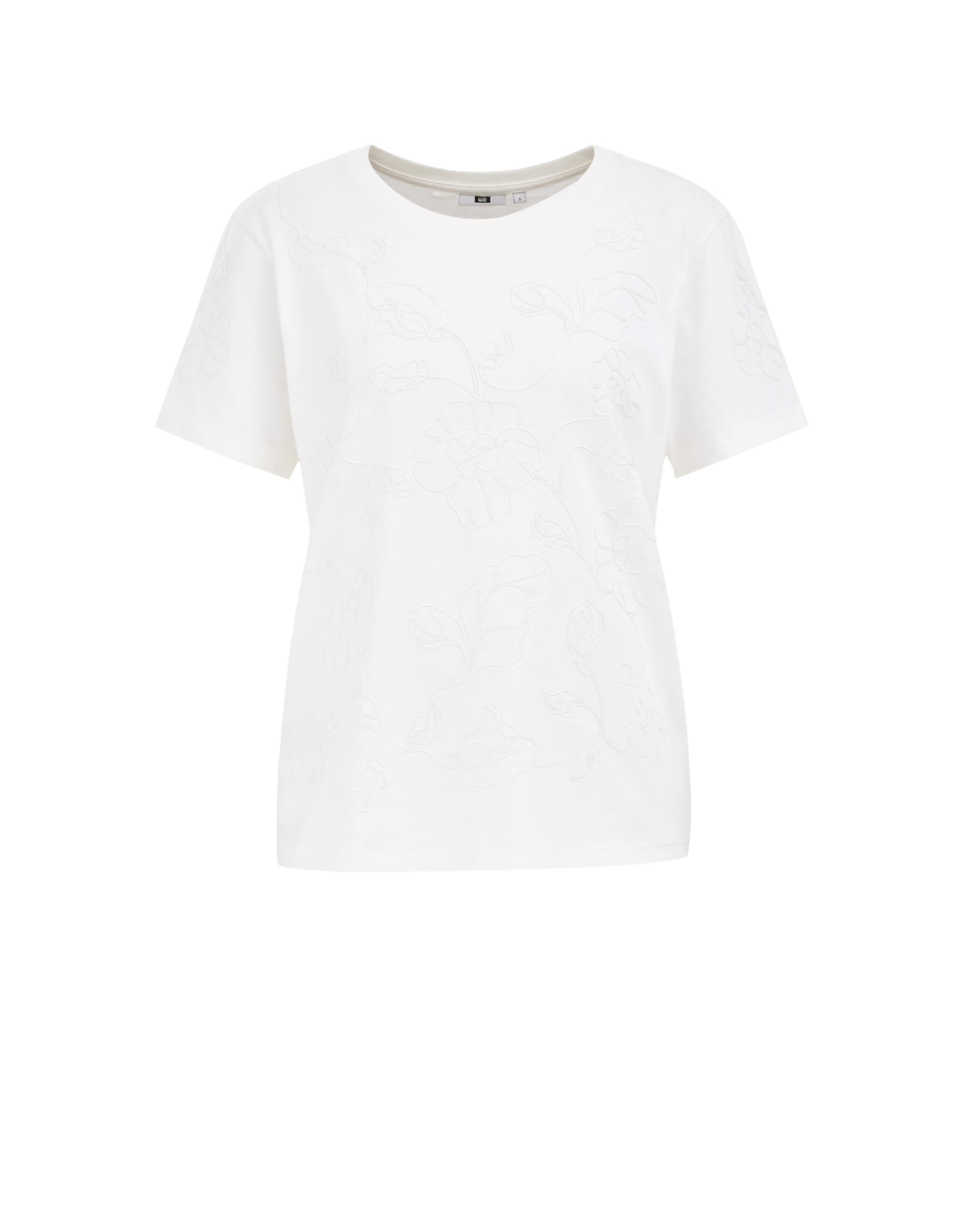 WE Fashion Тениска в бежово: отпред