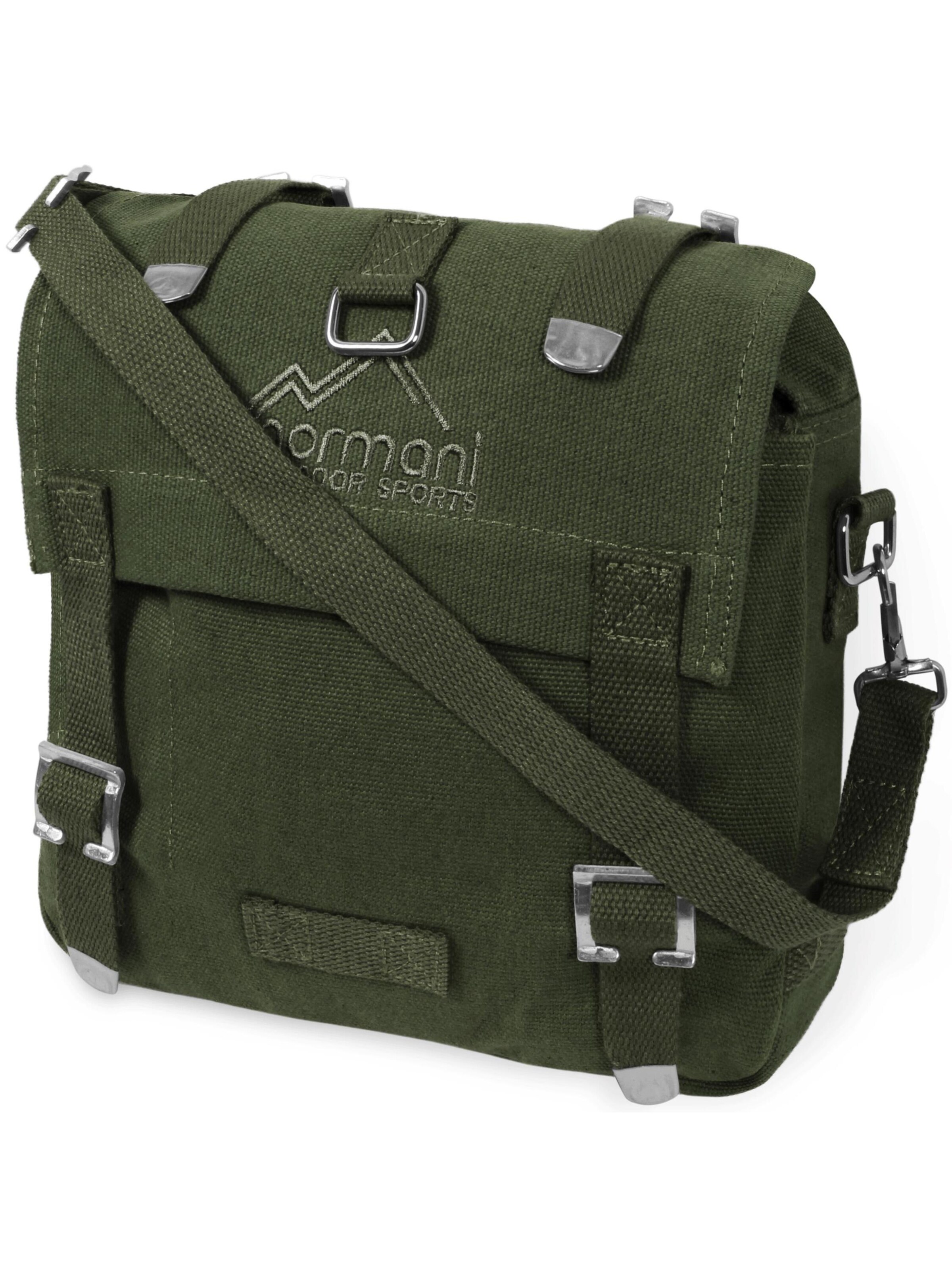 normani Schoudertas in Groen: voorkant