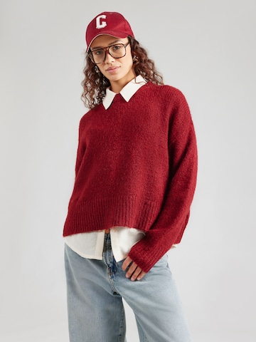 TOPSHOP Pulover 'Ultimate' | rdeča barva: sprednja stran