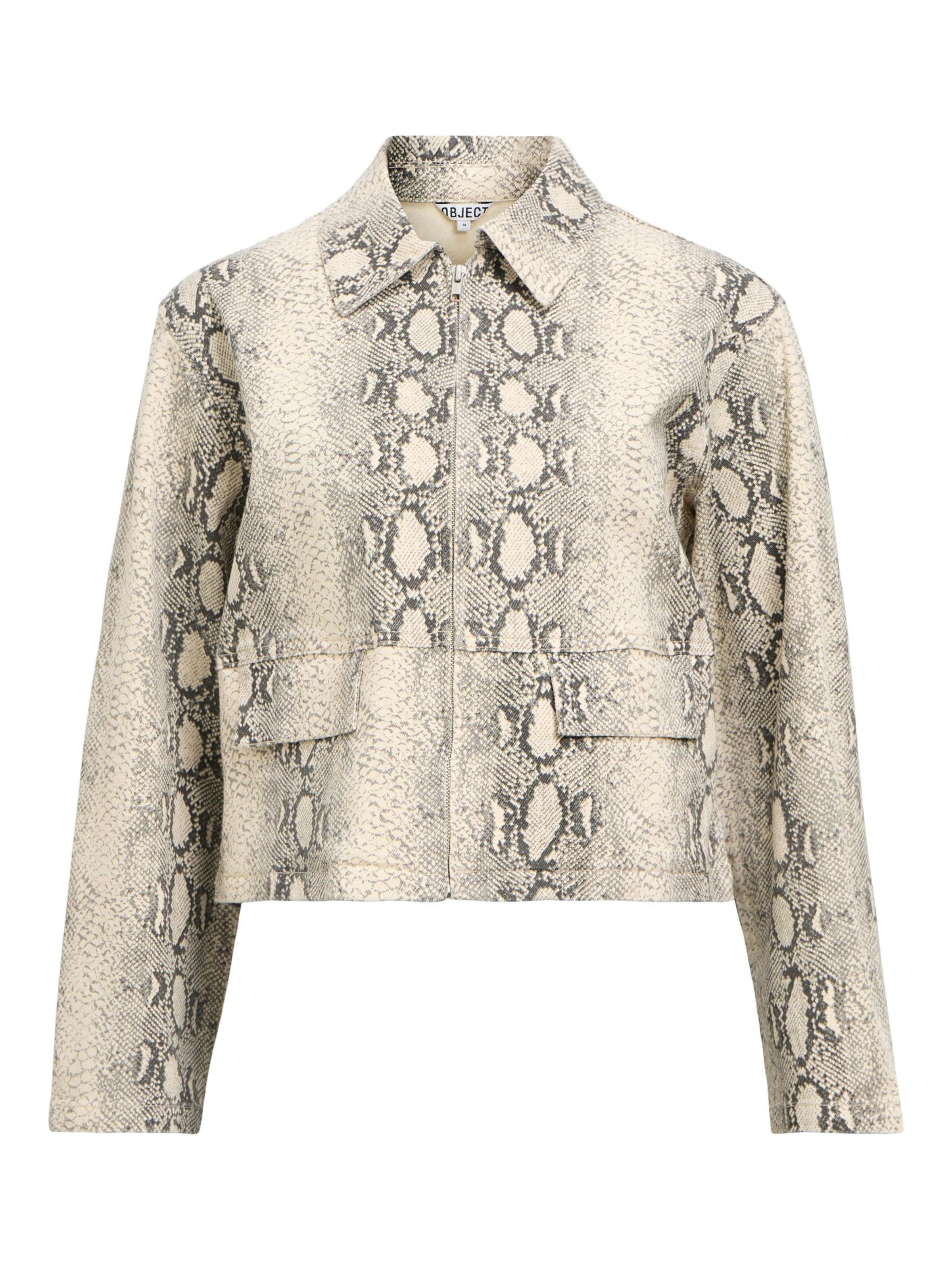 OBJECT Between-season jacket 'OBJWesti' in White: front