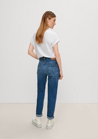 comma casual identity Tapered Jeans in Blau