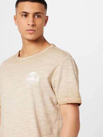 BLEND T-Shirt in Beige