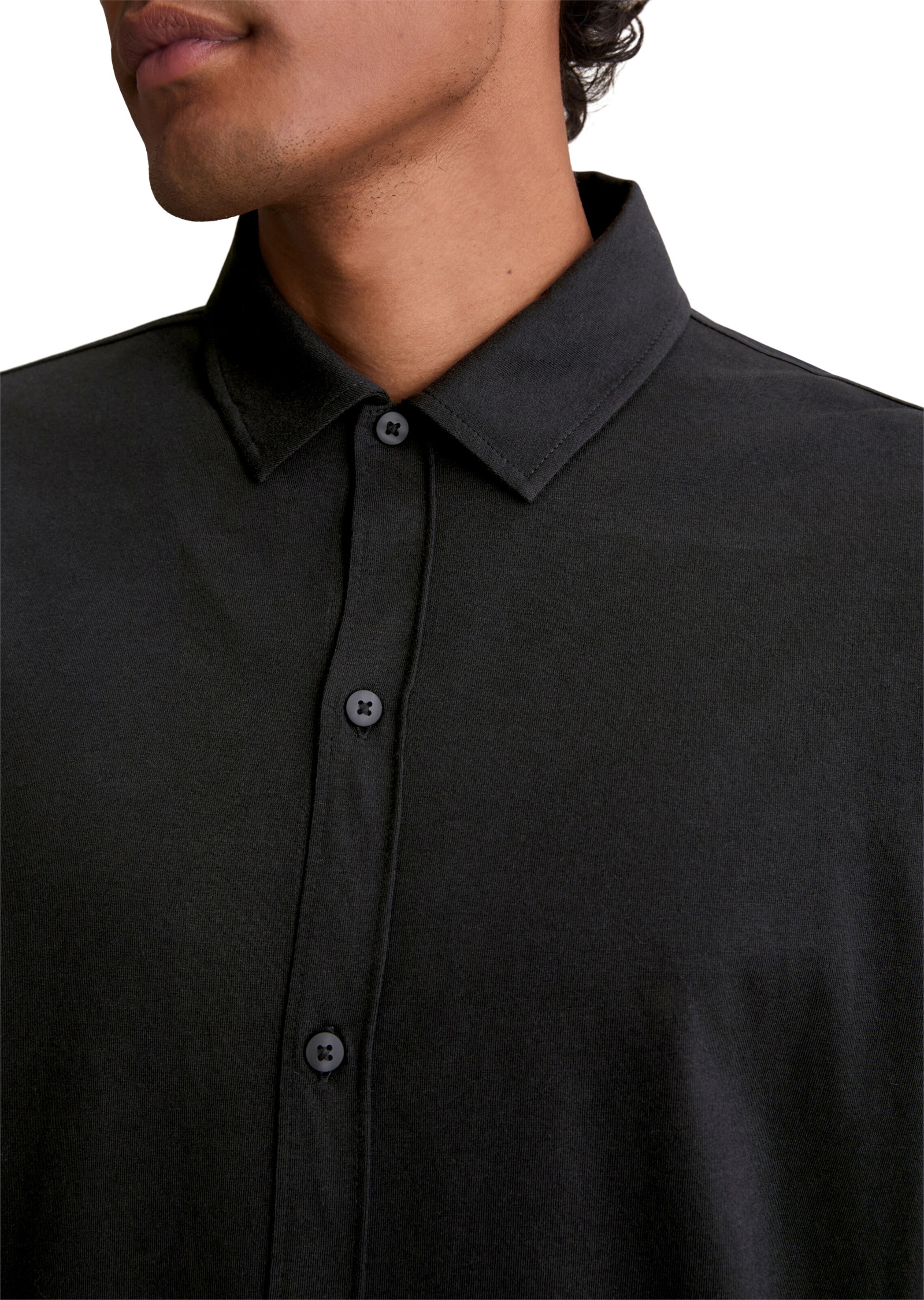 Marc O'Polo DENIM Comfort fit Overhemd in Zwart