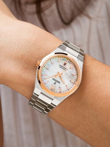 Montre à affichage analogique 'Rive Collection Swiss' FESTINA en argent