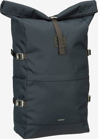 SANDQVIST Backpack in Blue: front